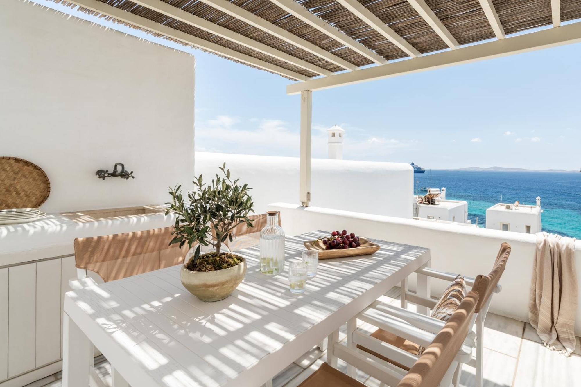Namaste Boutique Apartments Mykonos Tourlos Exteriör bild